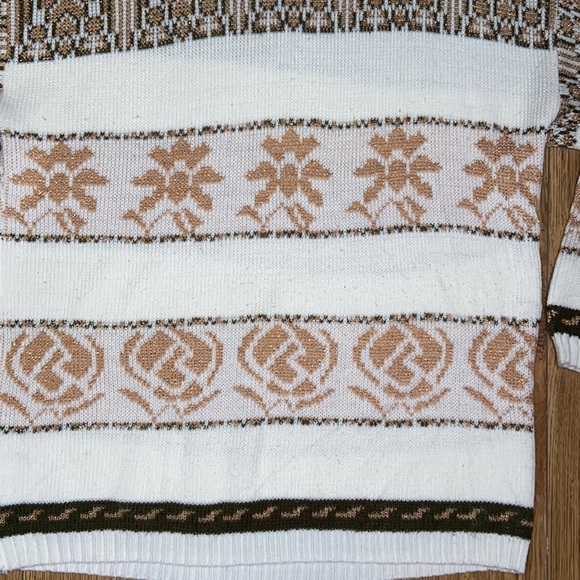 Vintage Chorus Line ugly Holiday Crew neck Sweater - Picture 5 of 12